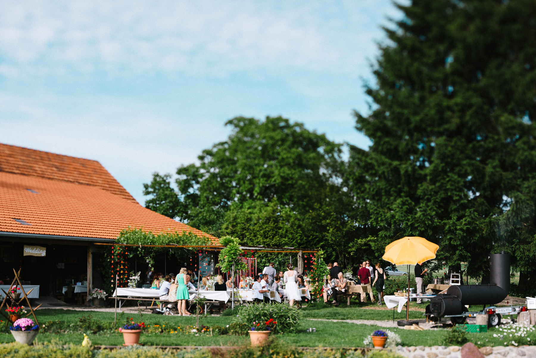 swiss farm wedding